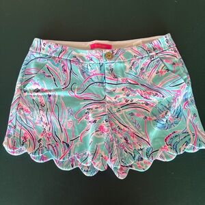 Lilly Pulitzer Pink and White Skirt